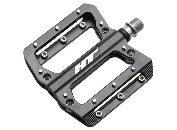 HT Nano AN14A Platformpedal Sort Aluminium, 94x95x17mm, 10pins, 475gr 